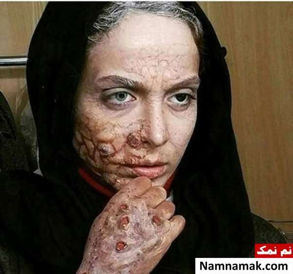المیرا دهقانی در نقش مریم سریال هشت و نیم دقیقه با گریمی متفاوت