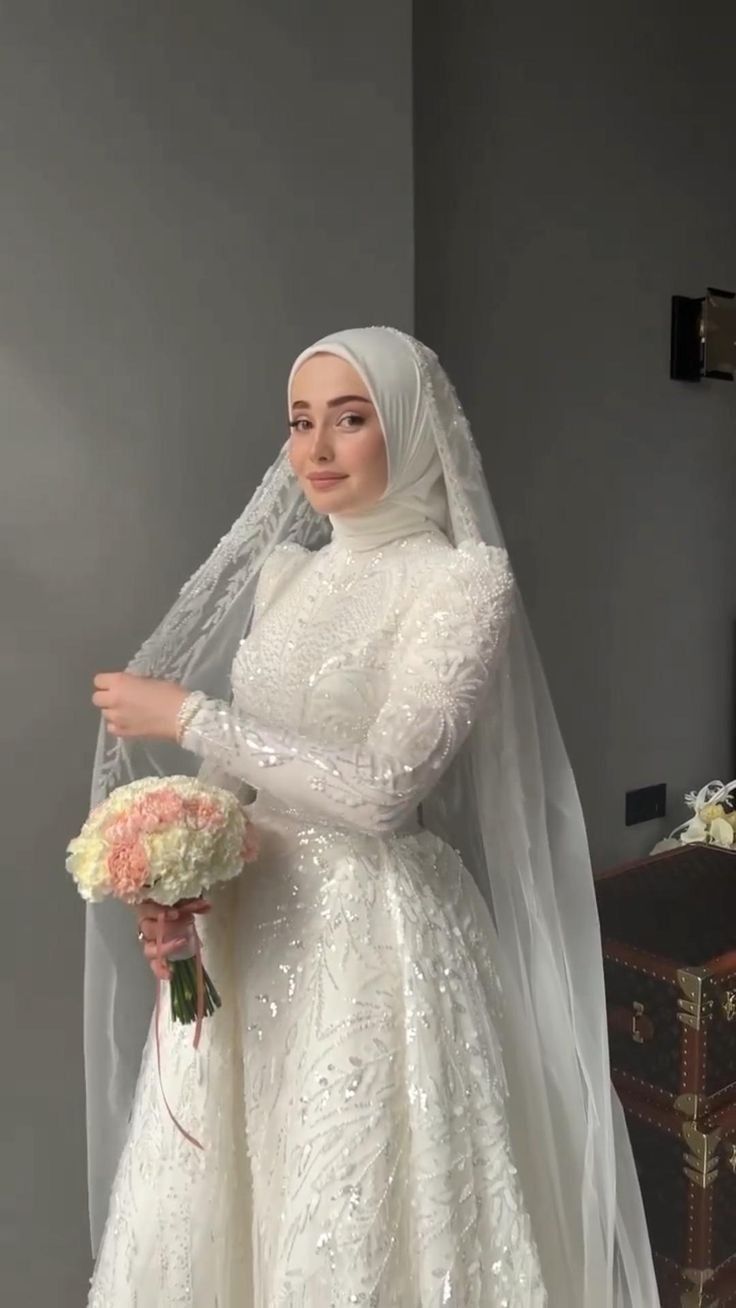 تور عروس با حجاب