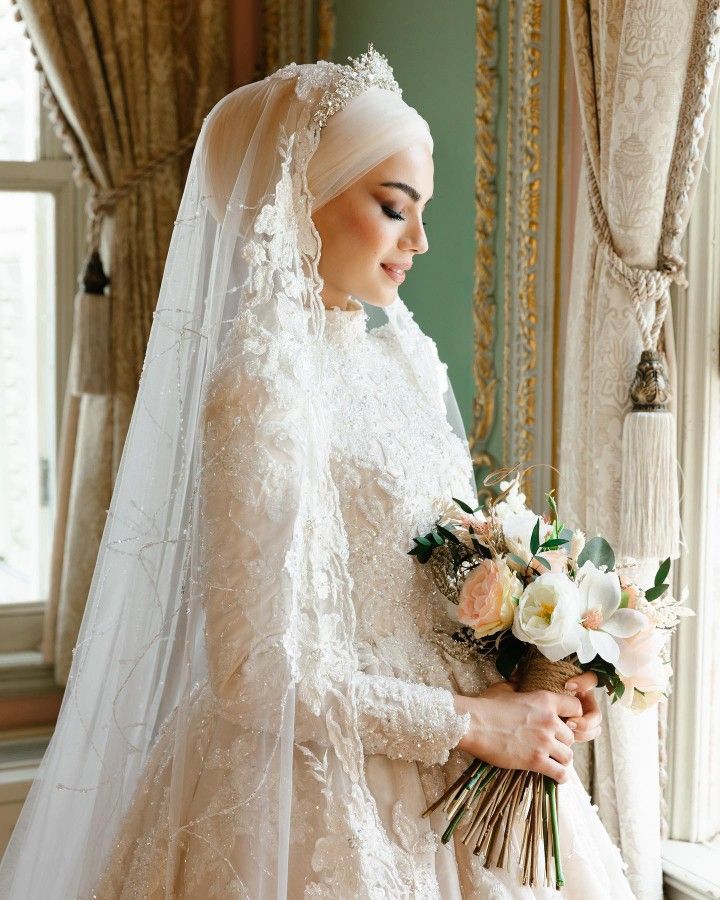 تور عروس با حجاب
