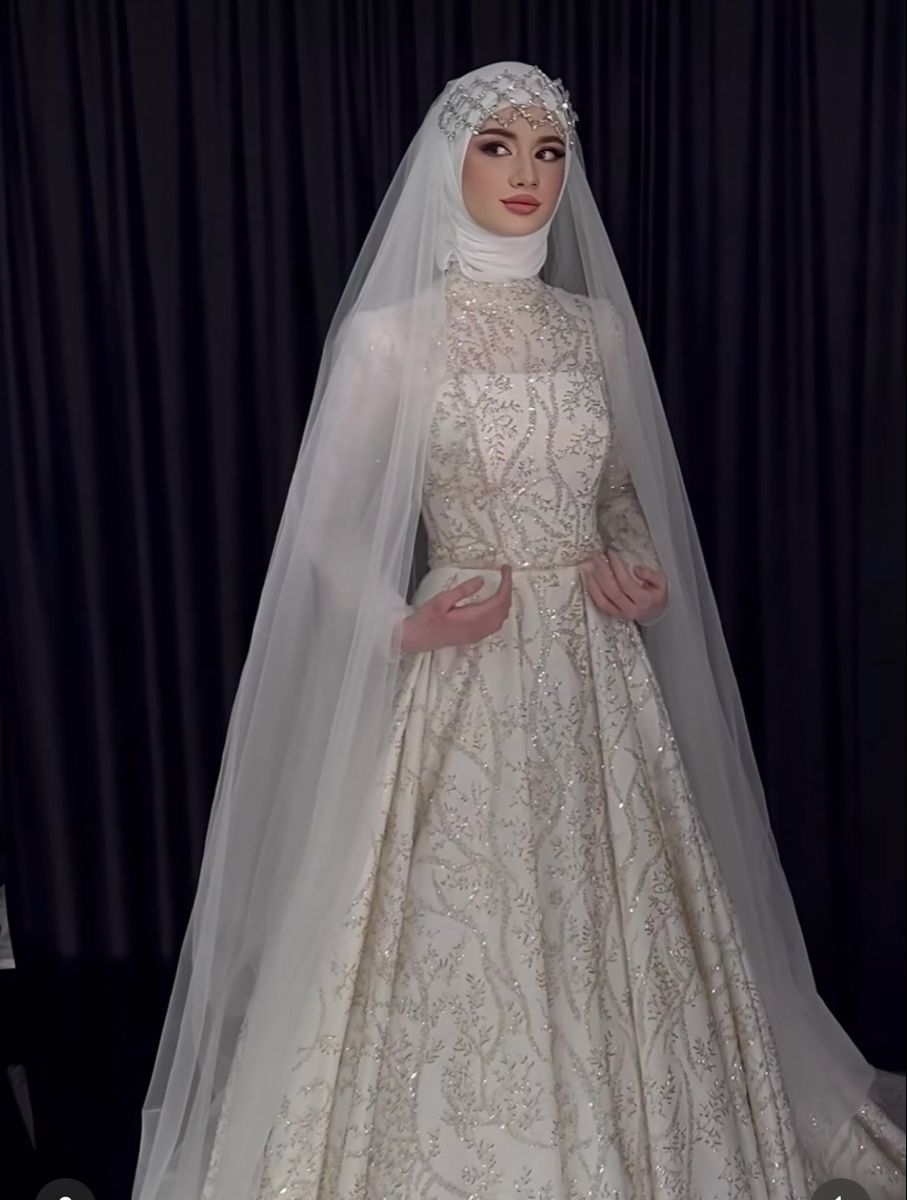 تور عروس با حجاب