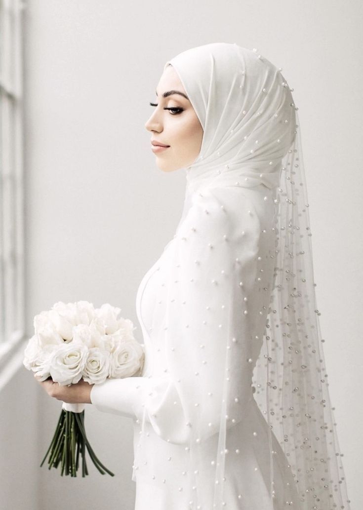 تور عروس با حجاب