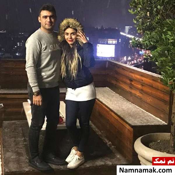 آزاده زارعی و برادرش احمد زارعی