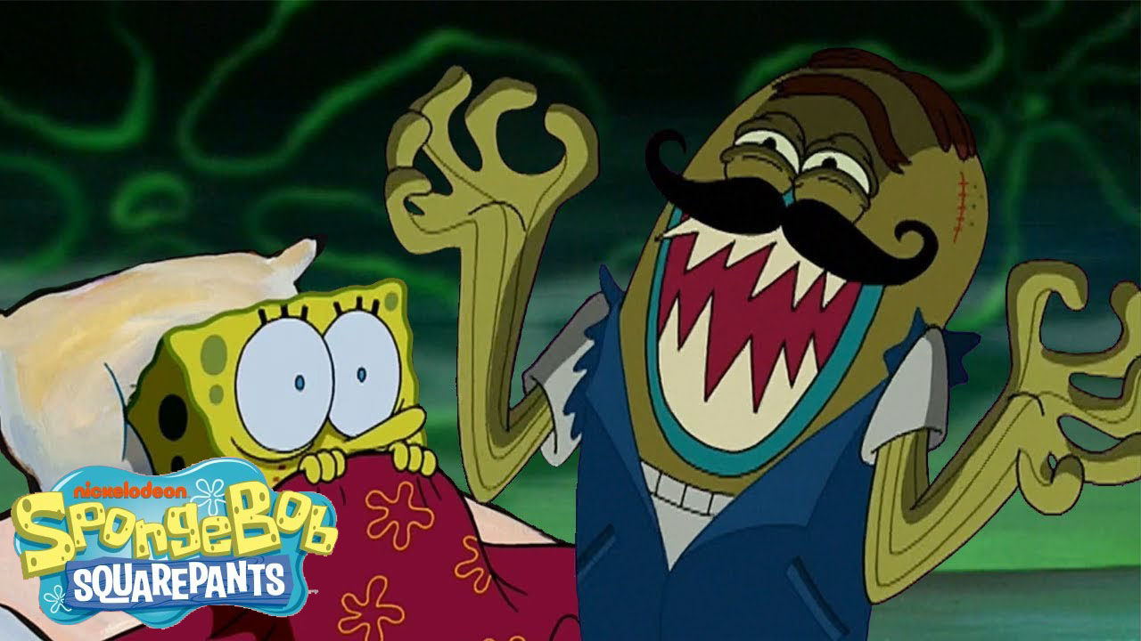 اپیزودهای spongebob meets the strangler و pranks a lot سریال spongebob squarepants