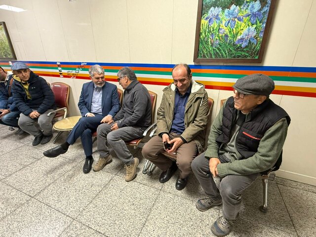 واکنش خانواده امیرخانی به عیادت رئیس‌جمهور + تصویر