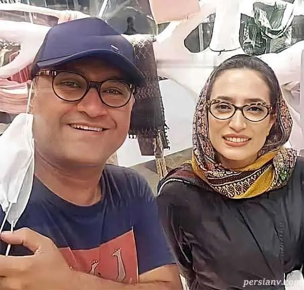 نگار جواهریان در کنار رامبد جوان