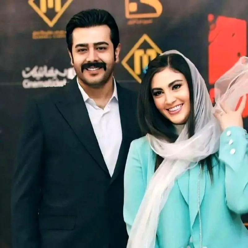مریم مومن و همسرش