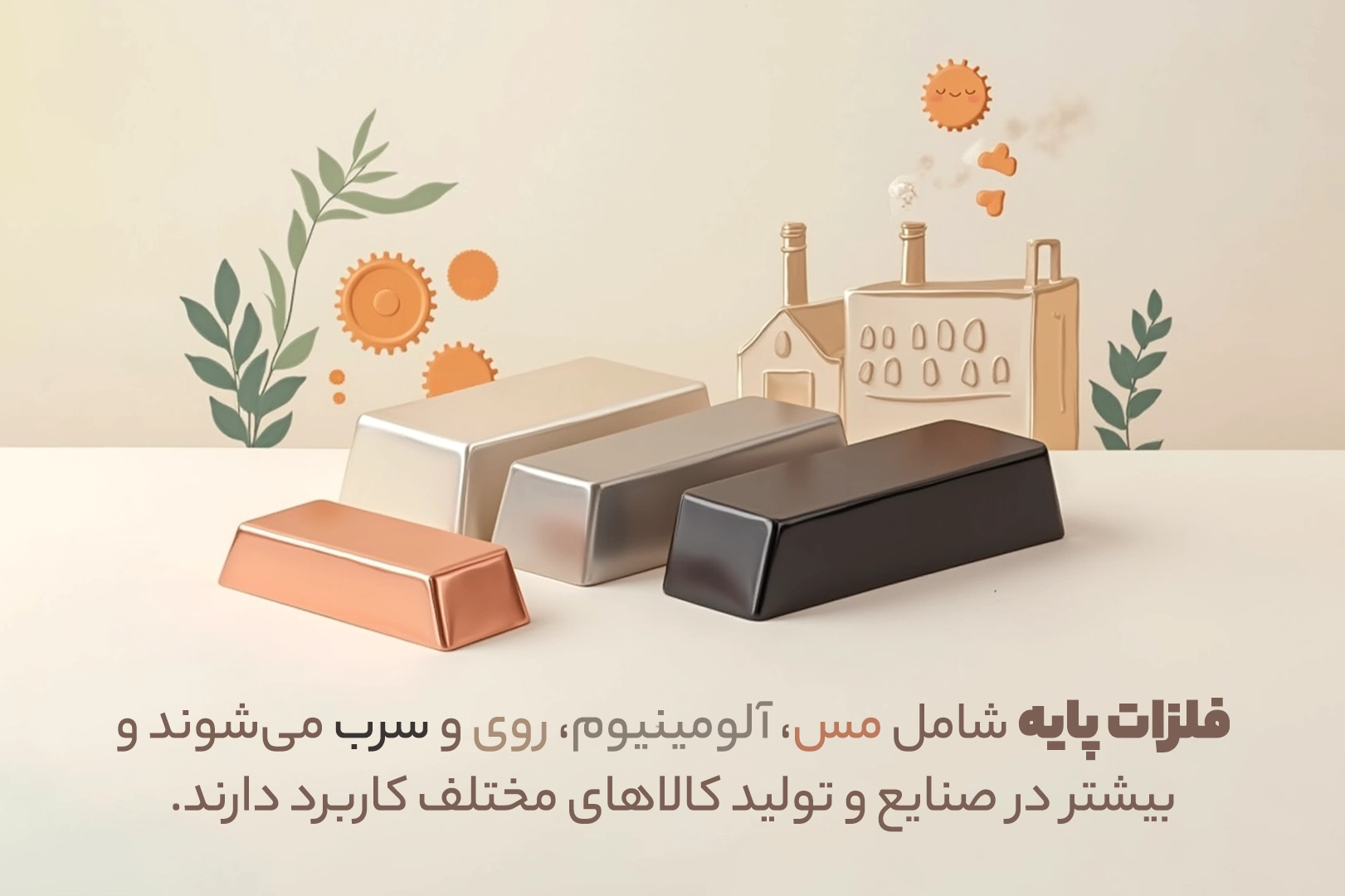 معرفی فلزات پایه