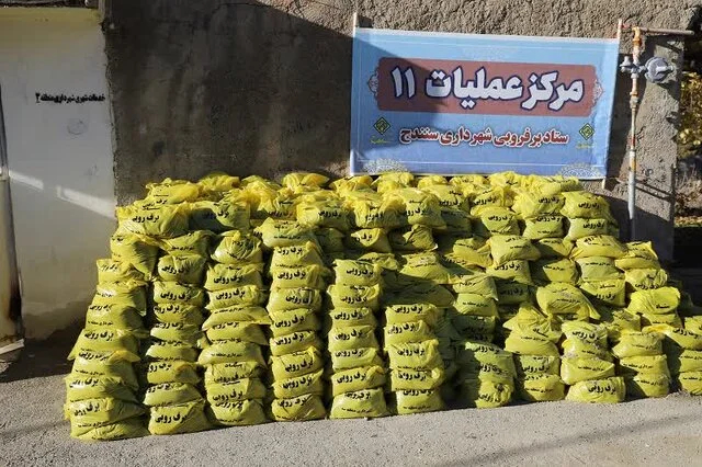 برپایی۲۳ ایستگاه برف‌روبی در سنندج