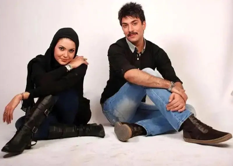 سامیه لک و همسرش