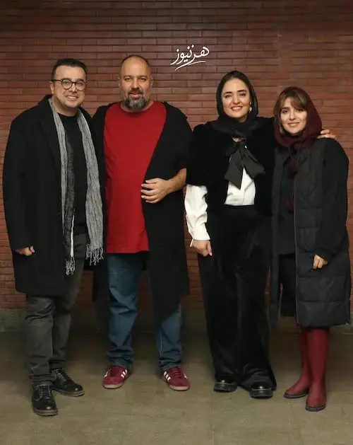 نرگس محمدی با کلاه پیل‌باکس