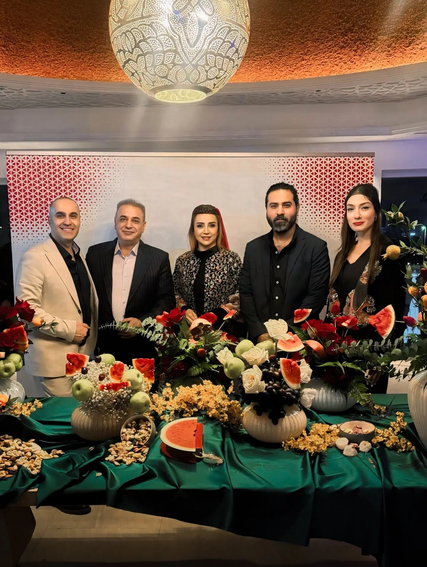 شبنم قلی‌خانی، شب یلدا در دبی