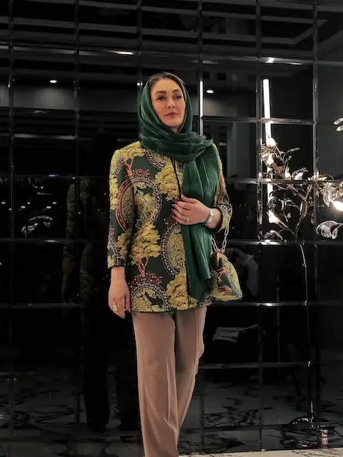 کت‌های رنگارنگ الهام حمیدی