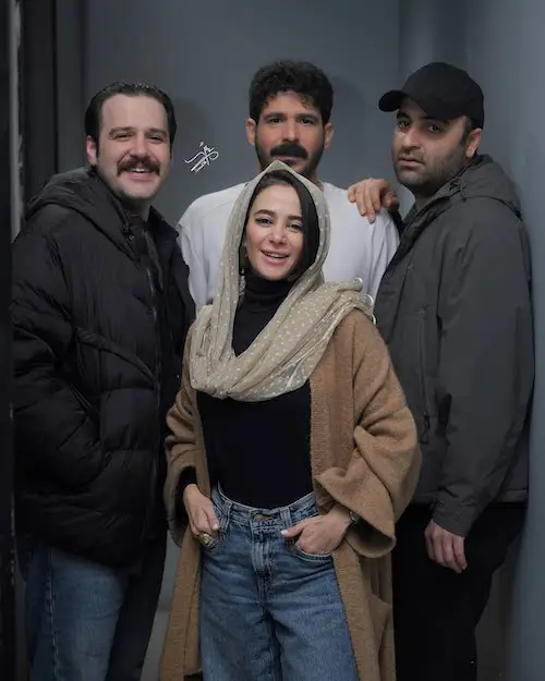 ژاکت بافت الناز حبیبی