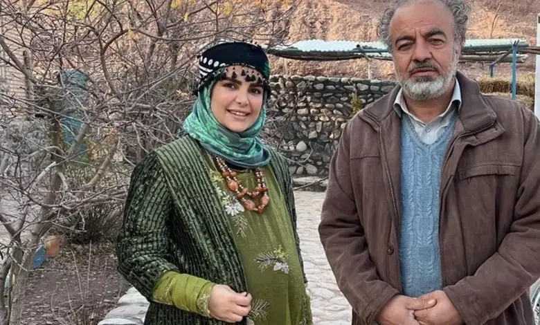 راضیه دهقان بازیگر نقش نازار در کنار سعید آقاخانی