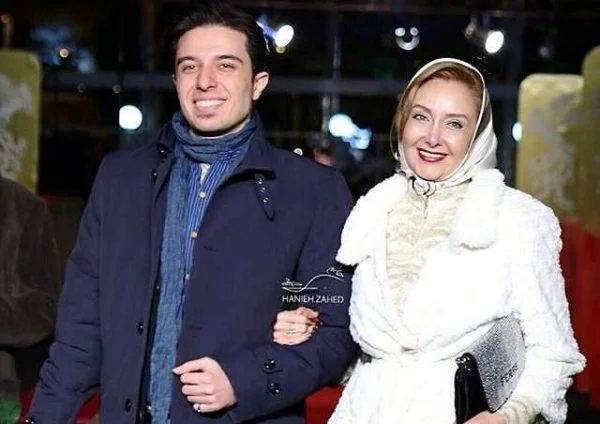 کتایون ریاحی و پسرش