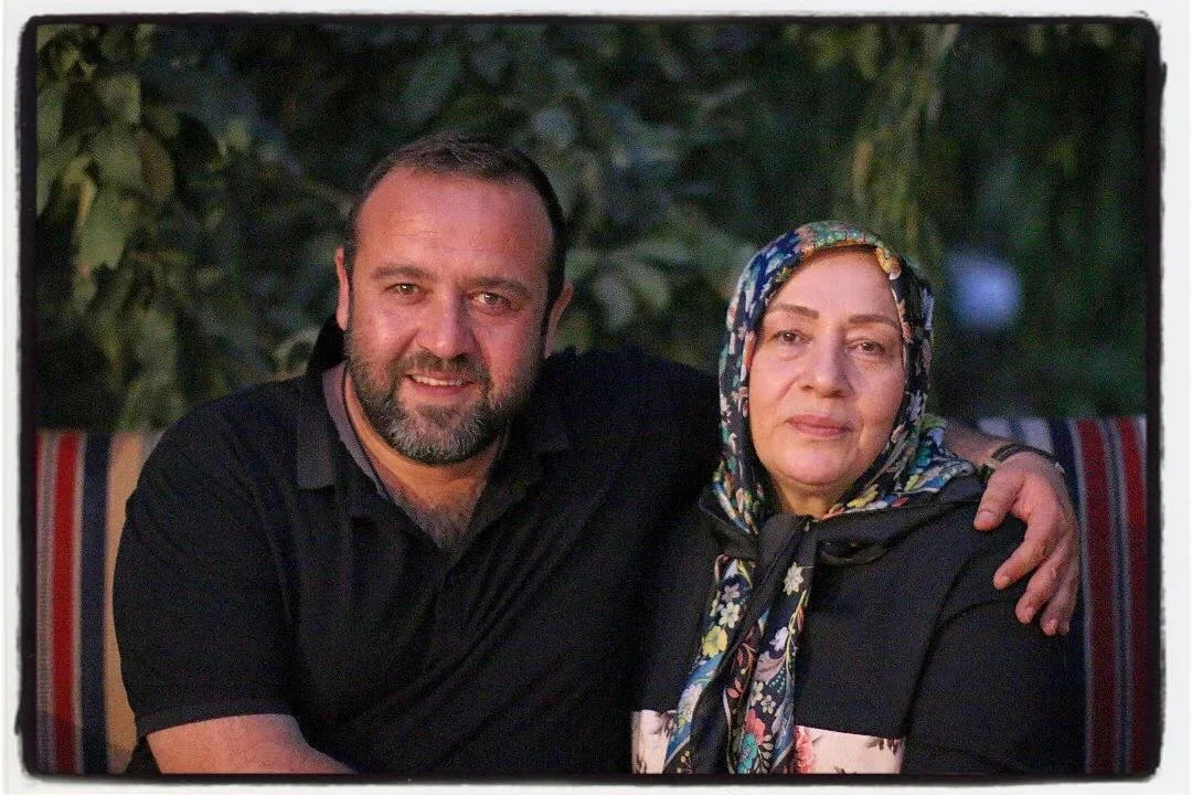 بهرنگ توفیقی و مادرش