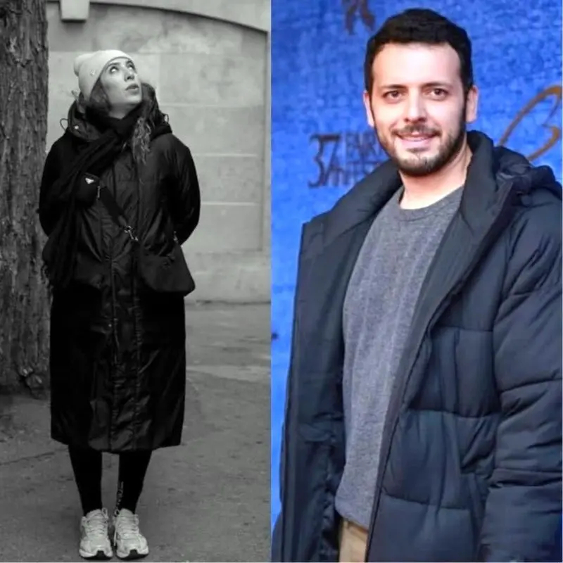 پدرام شریفی و همسرش