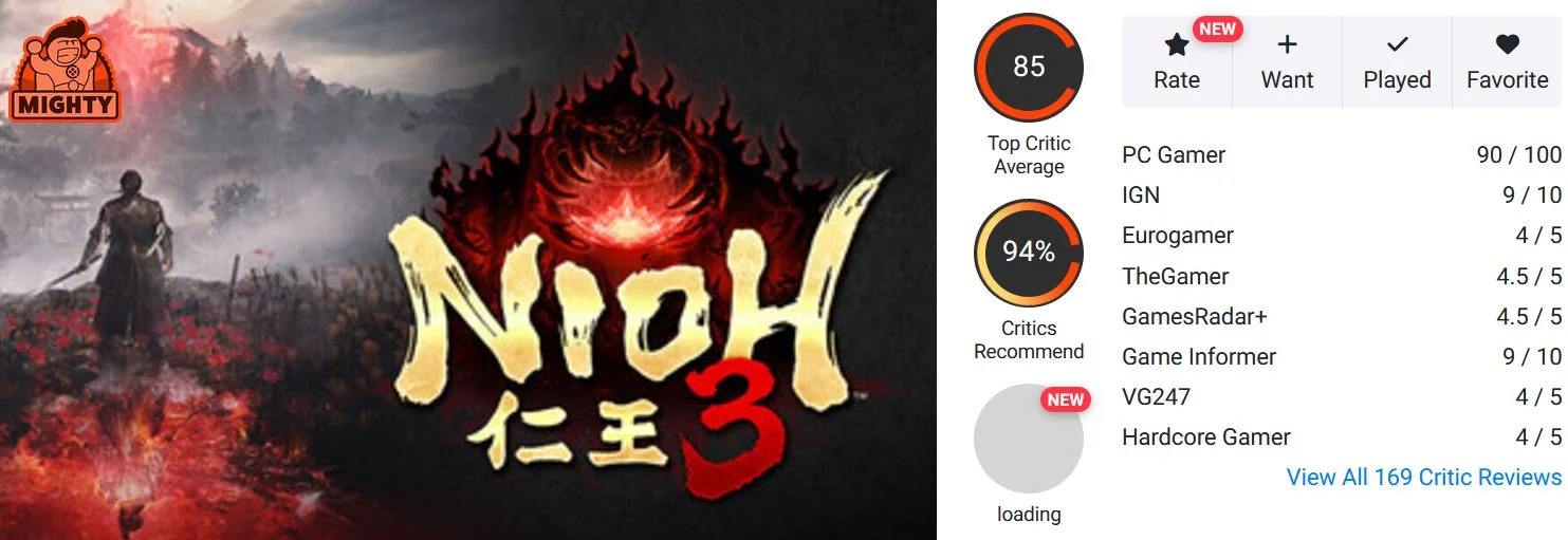 نقدها و نمرات بازی Nioh 3 منتشر شدند [به‌روزرسانی شد] | گیمفا